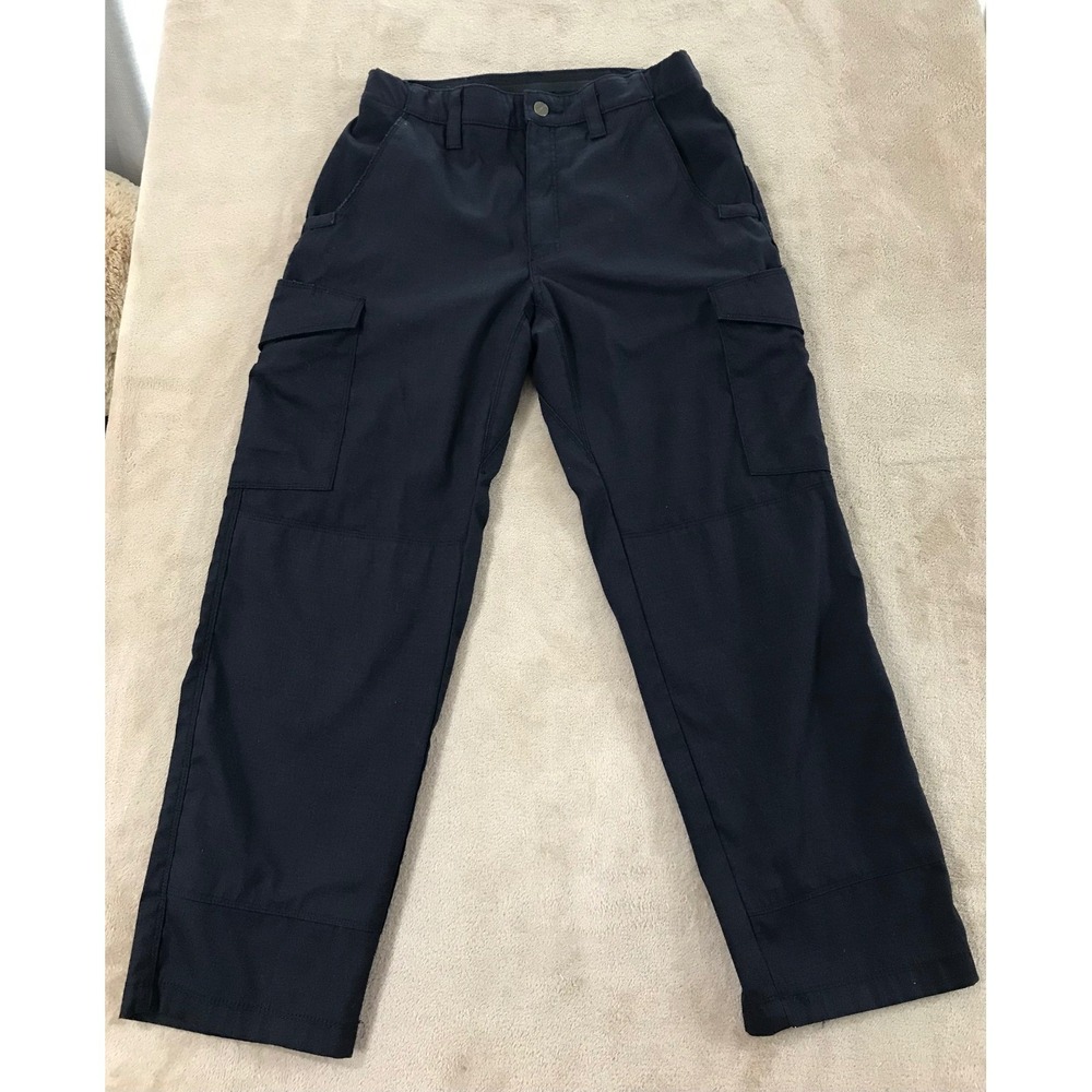 Vertx Tactical Cargo Ripstop Pants mens 30x29 Blue Straight Leg Utility Work